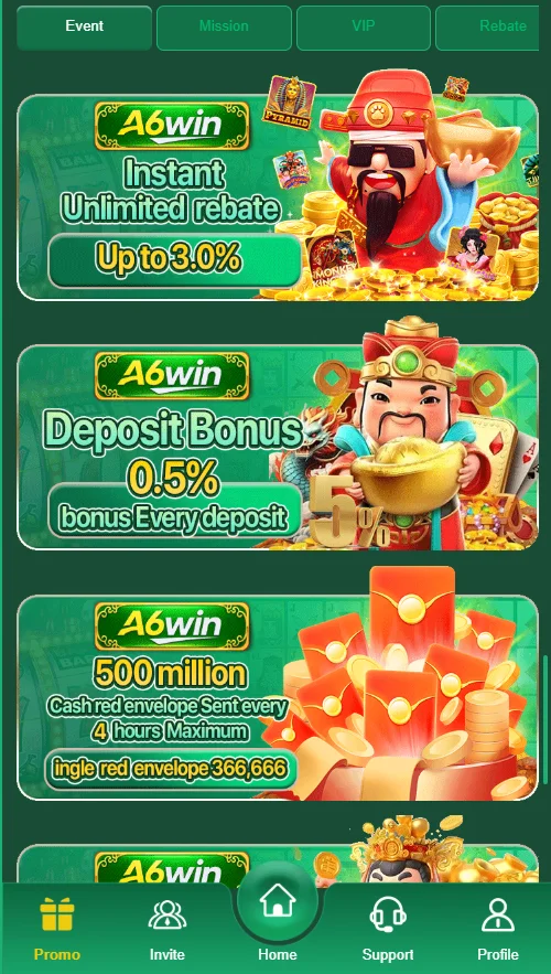 A6win Game Promo