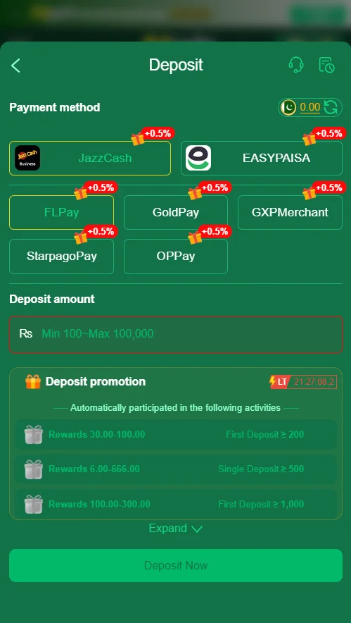 A6win Game Deposit