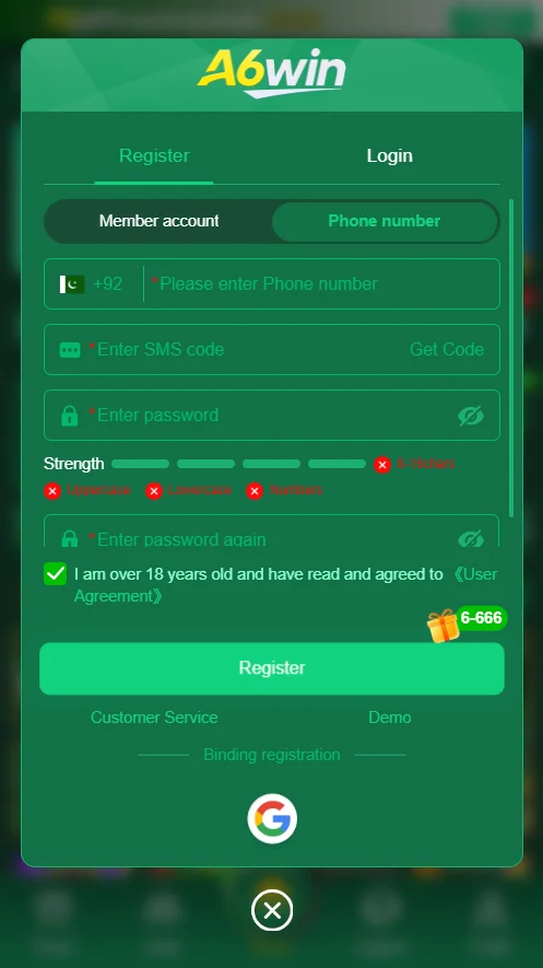 A6win Game Register