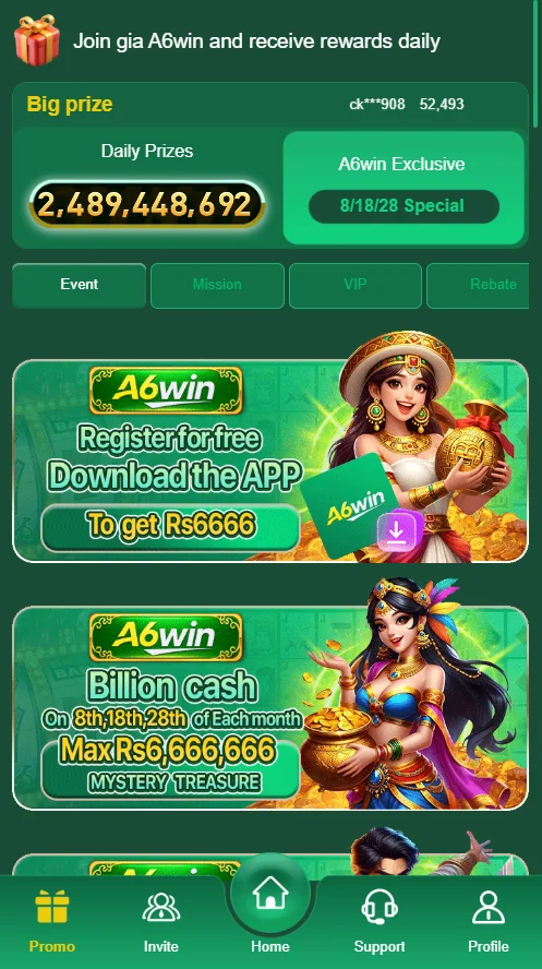 A6win Game Promo